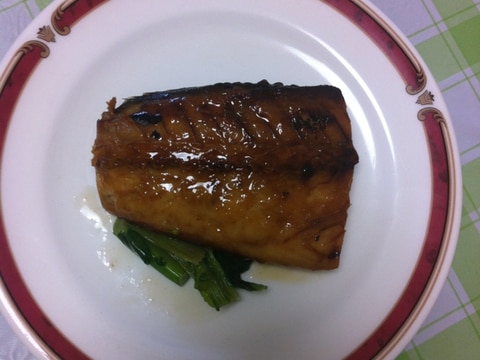 ヘルシー★さば&ほうれん草の焼き物